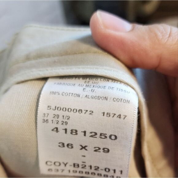 Men's Lee "Performance Khaki" pants, size 36 X 29 - Picture 3 of 4